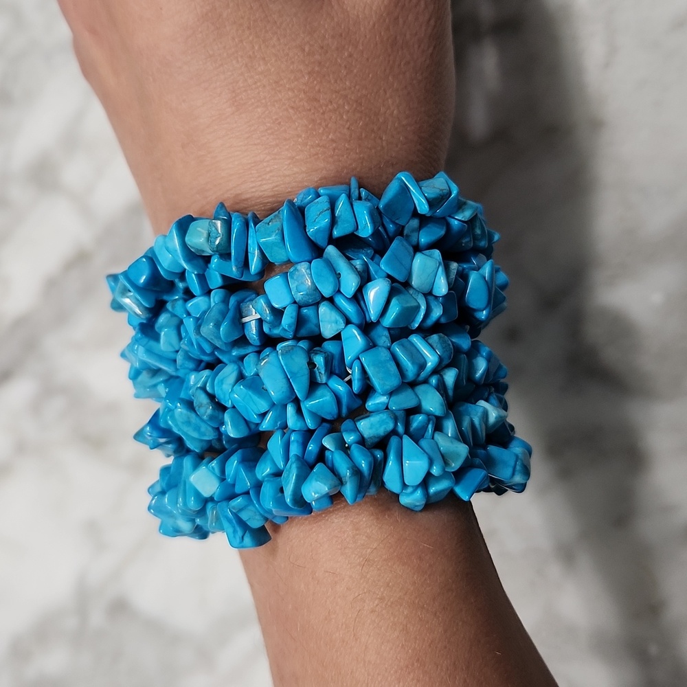 Turquoise beaded bracelets